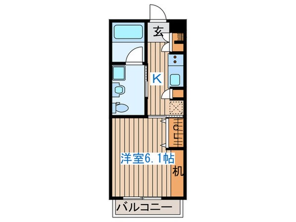 グレイス貝ヶ森の物件間取画像